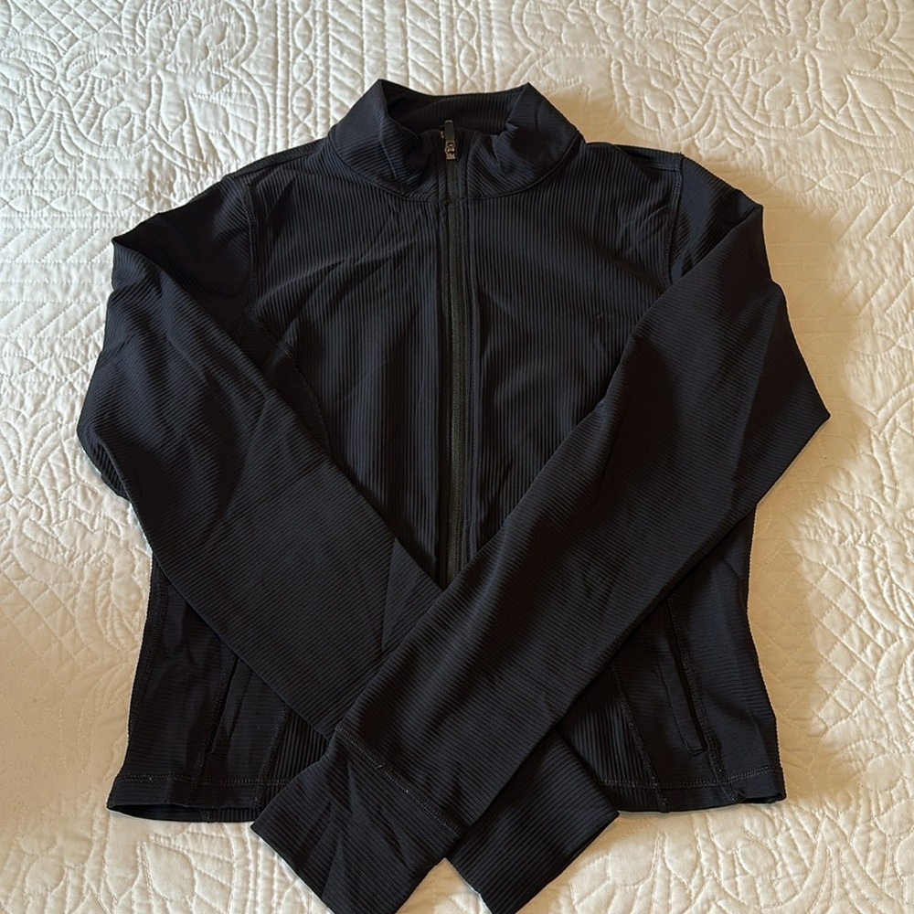 Dance Skin Black Zip-Up Jacket